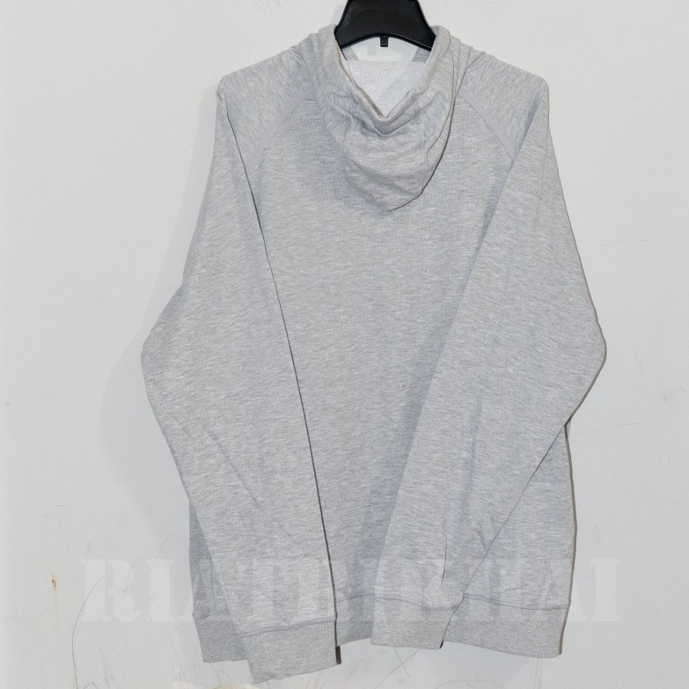 Grey NWT 32 Degrees Heat Men's French Terry Long Sleeve Hoodie Sweatshirt - Picture 2 of 3